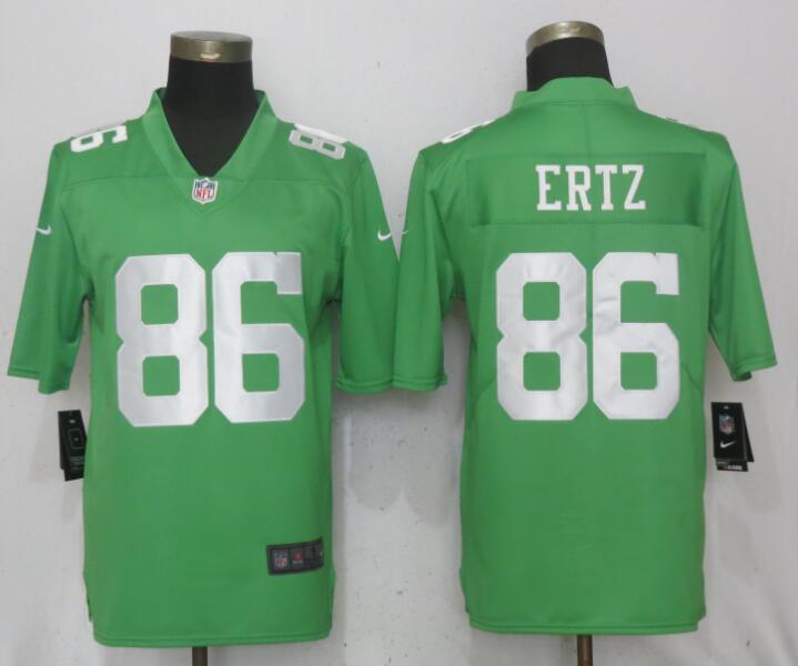 Men Philadelphia Eagles #86 Ertz Wentz Green Vapor Untouchable Nike Limited NFL Jerseys->philadelphia eagles->NFL Jersey